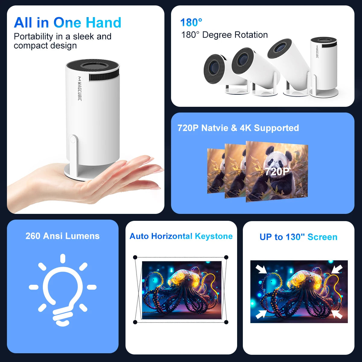 4k Ultra Home Cinema Projector