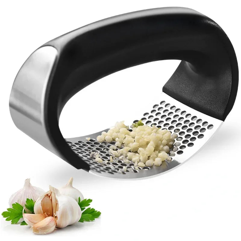 Stainless Steel Garlic Crusher