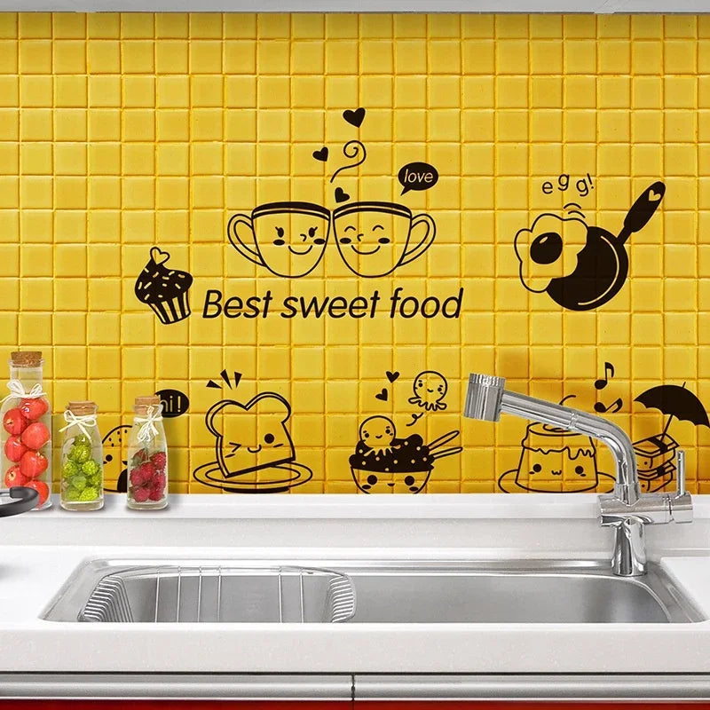 Coffee, Sweet Food Wall Stickers