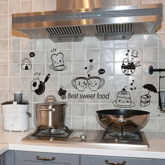 Coffee, Sweet Food Wall Stickers