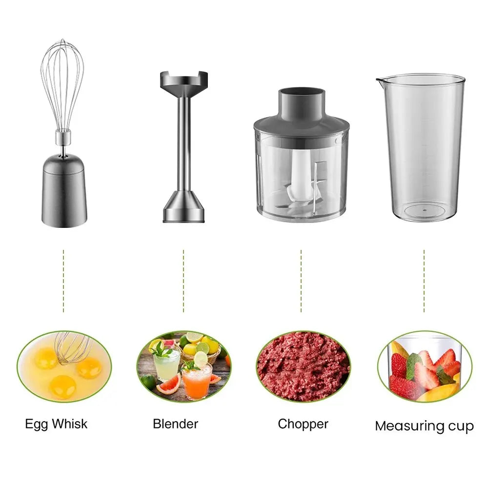 Powerful Stainless Steel Food Mixer