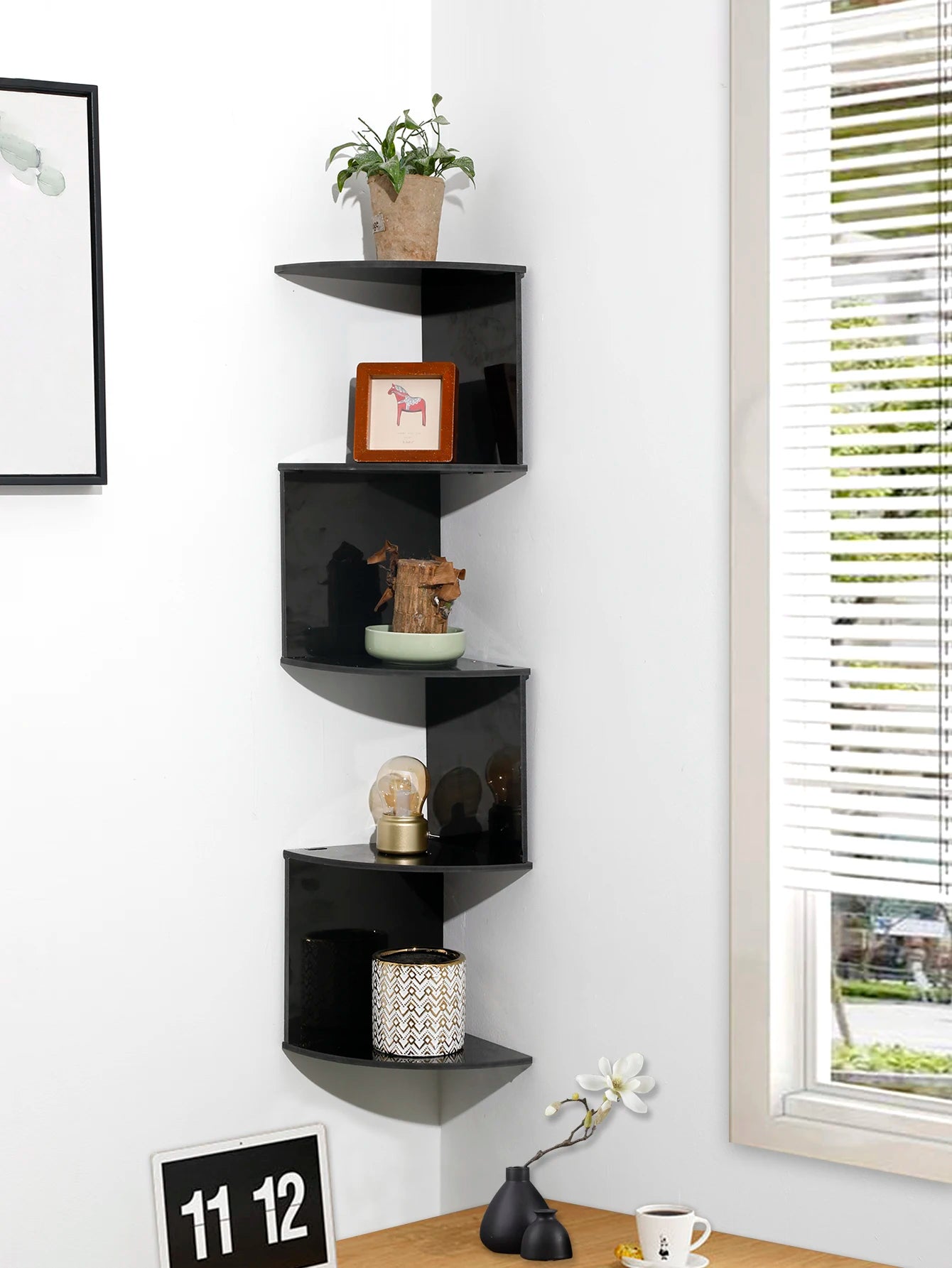 Floating Corner Shelf