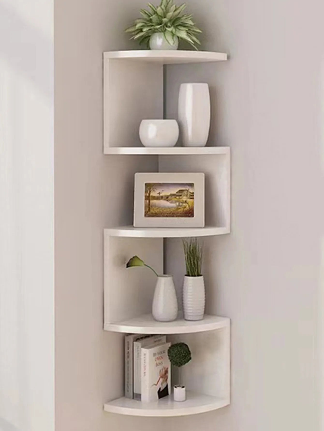 Floating Corner Shelf