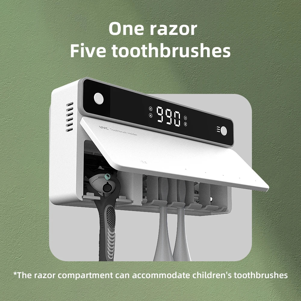 Auto Dryer UV Sterilization Toothbrush Holder ™ (70% OFF)