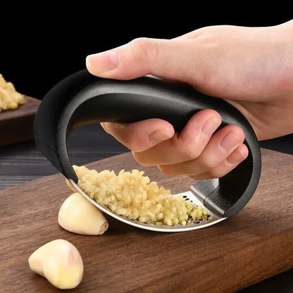 Stainless Steel Garlic Crusher