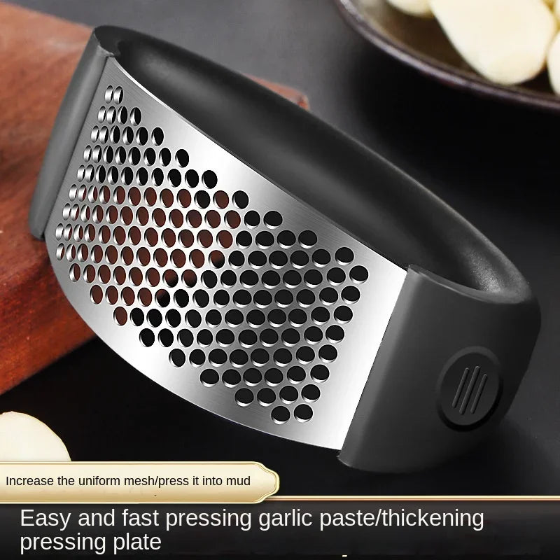 Stainless Steel Garlic Crusher