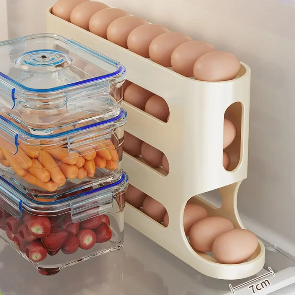 4 Layers Egg Rolling Rack