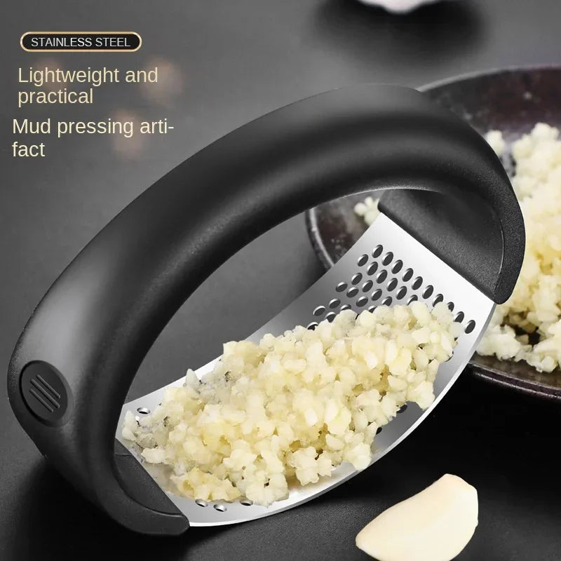 Stainless Steel Garlic Crusher