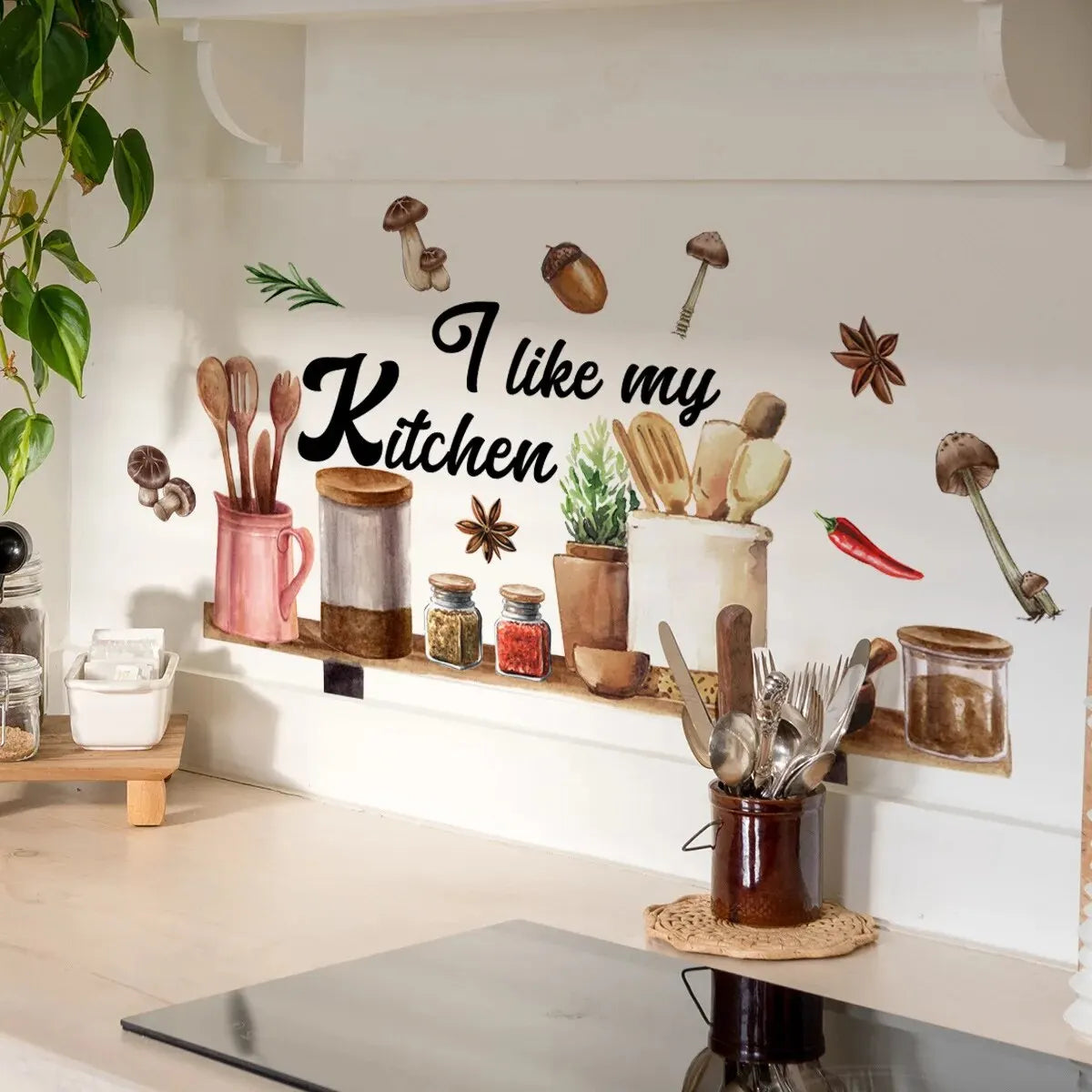 I Like My Kitchen Wall Sticker